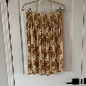 Kate Quinn Sunflower Skirt, bamboo, small